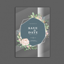 Tarjetas Acrilico impresas Invitacion 15 Años Boda
