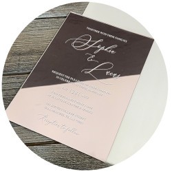 Tarjetas Gold Rose Grabadas...