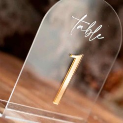 -12 Numero de mesa Mod.465- fiesta 15, boda, casamiento