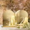 Numeros de mesa Mod. 471 Gold, fiesta 15, boda, casamiento