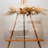 Cartel acrilico welcome boda, cartel casamiento, fiesta