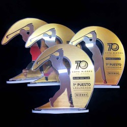 Trofeo Mod.460 golf,  Placa De Acrílico, Premio Souvenir