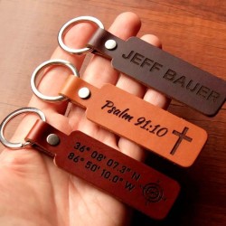 Llaveros de cuero grabado x mayor Mod.494