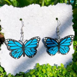 Par de aritos Mariposa.