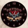 Reloj de acrilico para pared Diseño: tattoo