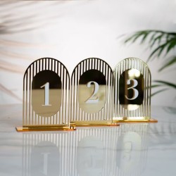 Numeros de mesa Mod.521, fiesta 15, boda, aniversario