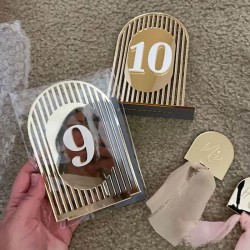 Numeros de mesa Mod.521, fiesta 15, boda, aniversario