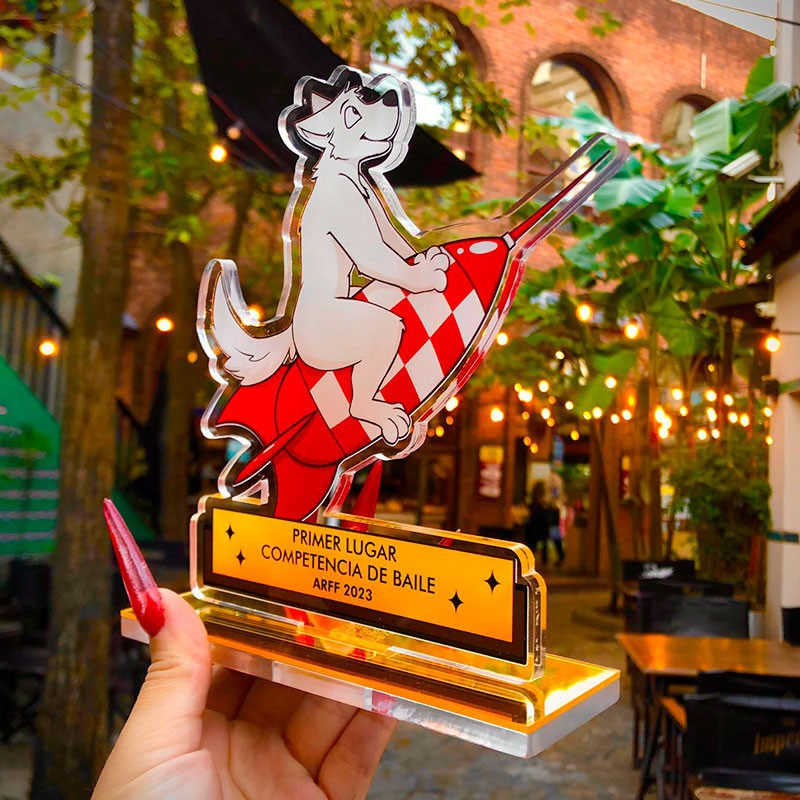 Trofeo De Acrílico full color 5mm