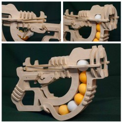 Juguete, Ping Dispara Pong, Lanzador Pelotitas, Dia Del Niño