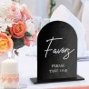 Carteles de mesa BLACK, fiesta 15, boda, casamiento