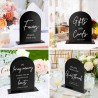 Carteles de mesa BLACK, fiesta 15, boda, casamiento