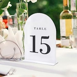 10 Carteles de mesa White, decoracion fiesta 15, boda, casamiento