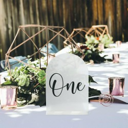 10 Carteles de mesa White, decoracion fiesta 15, boda, casamiento