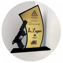 Placa De Acrílico, Trofeos, Premios Diseño Bicapa 2
