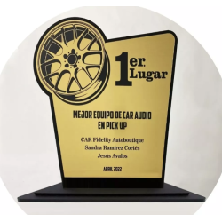 Placa De Acrílico, Trofeos, Premios Diseño Bicapa 2