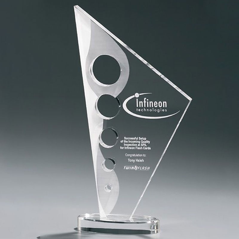 Trofeo de acrilico Mod.542 grabado