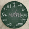 Reloj de acrilico para pared Diseño: Math matemática