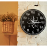 Reloj de acrilico para pared Diseño: átomo