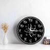 Reloj de acrilico para pared Diseño: átomo