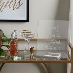 Pizarra mod.595 de acrílico Con marcador a la tiza. Pad Tablet Memo