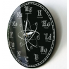 Reloj de acrilico para pared Diseño: átomo