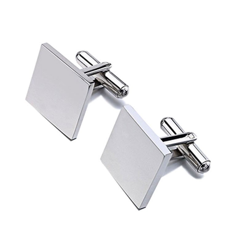 Par de gemelos acero inoxidable mod.634