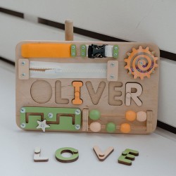 Tablero Sensorial, Puzzle Panel, Juego Didactico Mod.675