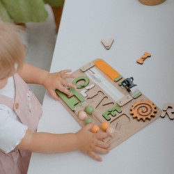 Tablero Sensorial, Puzzle Panel, Juego Didactico Mod.675