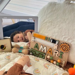 Tablero Sensorial, Puzzle Panel, Juego Didactico Mod.675