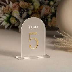 -Pack x 12 - Números de mesa mod.678