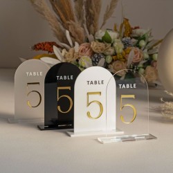 -Pack x 5 - Números de mesa...