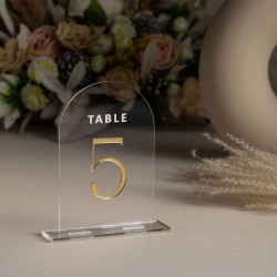 -Pack x 5 - Números de mesa mod.678