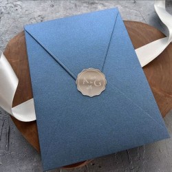 -Sobres Con Sellos Decorativos- Mod.679 - Etiquetas P/ Invitacion Boda