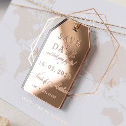 -Etiqueta Decorativa p/invitacion- Mod.690