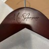 Percha De Madera Personalizada Grabada Con Tu Nombre O Logo
