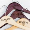 Combo 2 Perchas De Madera Personalizadas novia+novio