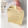 -Pack 11 Menu- Dorado con Frosted (esmerilado)
