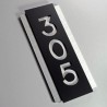 Cartel Habitacion Hotel, Numero, Sauna, Gym, Salas, Mod.727