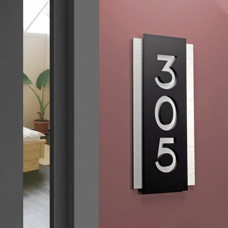 Cartel Habitacion Hotel, Numero, Sauna, Gym, Salas, Mod.727