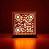 Cartel qr con luz Mod.733