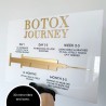 CARTEL glam salon de belleza, estetica, Mod.736 aplic. Botox