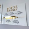 CARTEL glam salon de belleza, estetica, Mod.736 aplic. Botox
