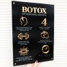Cartel glam salon de belleza, estetica, Mod.737 aplic. Botox