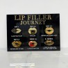 Cartel Glam Lip Filler, Salon De Belleza, Estetica, Mod.738