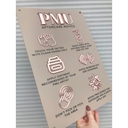 CARTEL glam PMU salon de belleza, estetica, Mod.739
