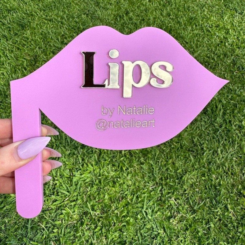 Paleta acrilico facial publicidad Lips Mod.768