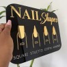 CARTEL glam Nail Shapes Salon de belleza, estetica, Mod.770
