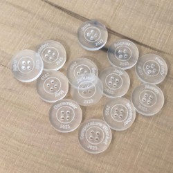 Botones acrilico cristal grabados con tu logo!