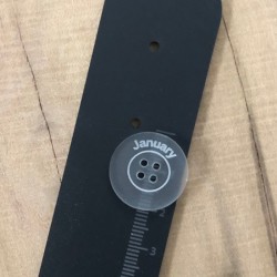 Botones acrilico cristal grabados con tu logo!