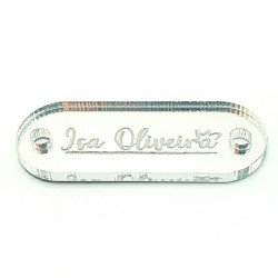 50 Etiquetas Mirror 30x13 mm